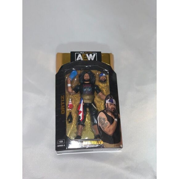 AEW Unrivaled Collection Series 4 ORTIZ #33 Wrestling Action Figure, TOYS FIGURE - Picture 7 of 7